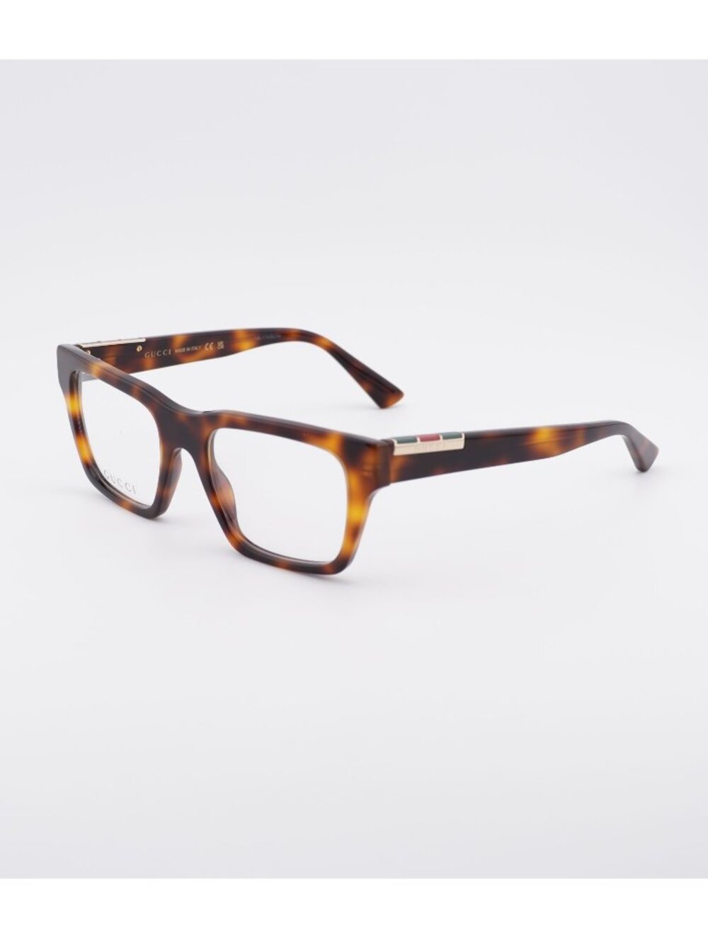Gucci GG1889O 008 Eyeglasses Havana 53mm Square Frame